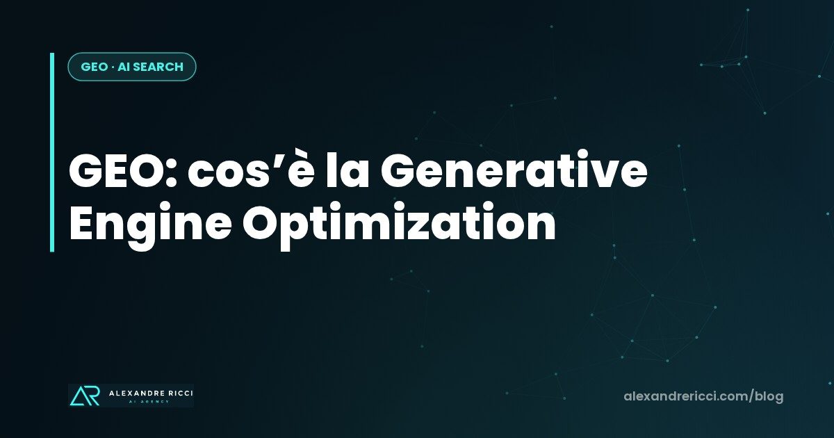 GEO : qu'est-ce que la Generative Engine Optimization et pourquoi votre ecommerce en a besoin maintenant
